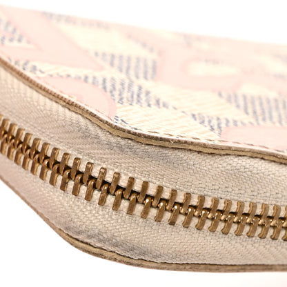 Louis Vuitton Damier Azur Tahitienne Clemence Wallet 10 of 11
