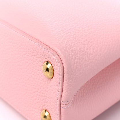 Louis Vuitton Taurillon Scrunchie Capucines BB Bubble Gum Pink 8 of 11