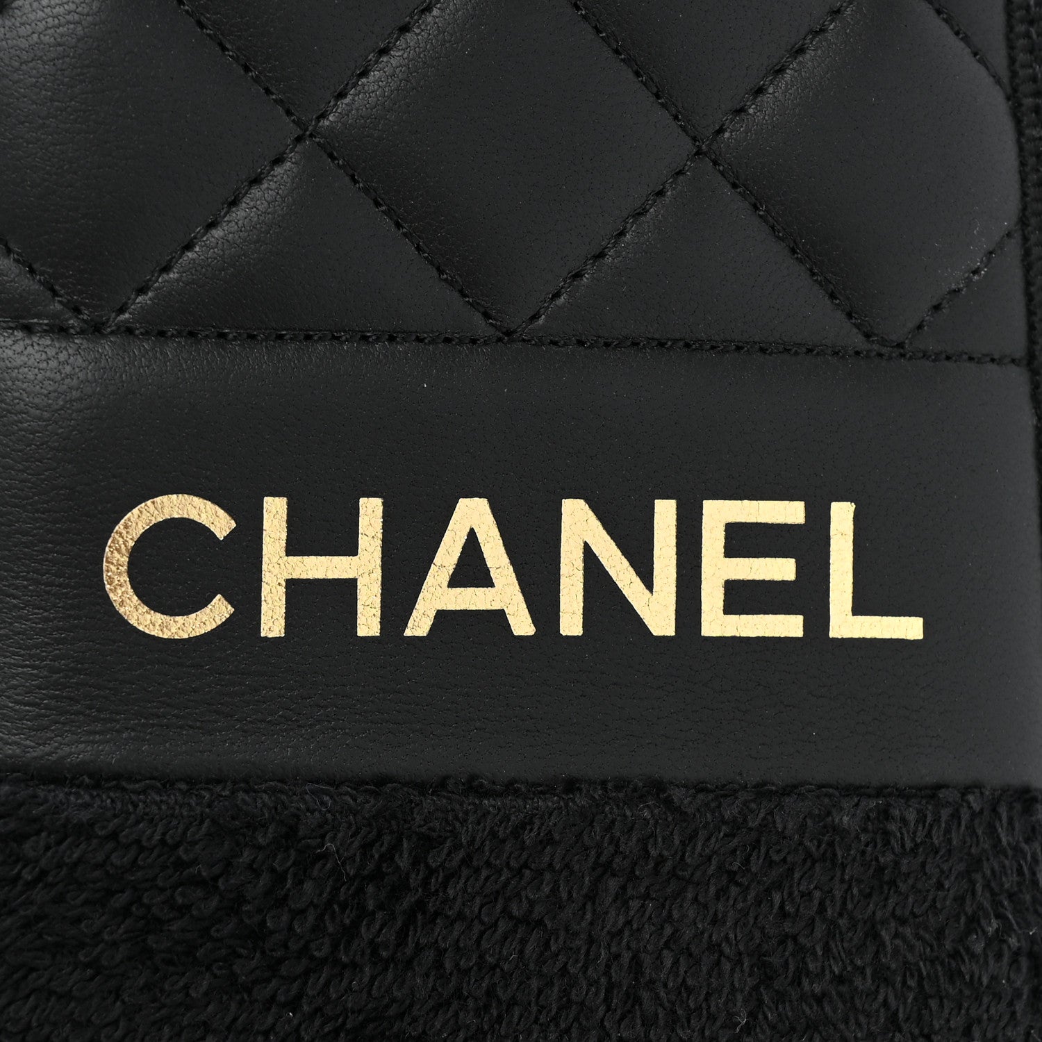 Chanel Lambskin CC Flat Mules XL Black 7 of 8