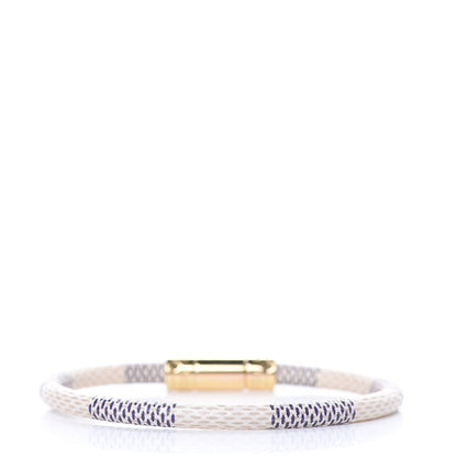 Louis Vuitton Damier Azur Keep It Bracelet 19 3 of 4