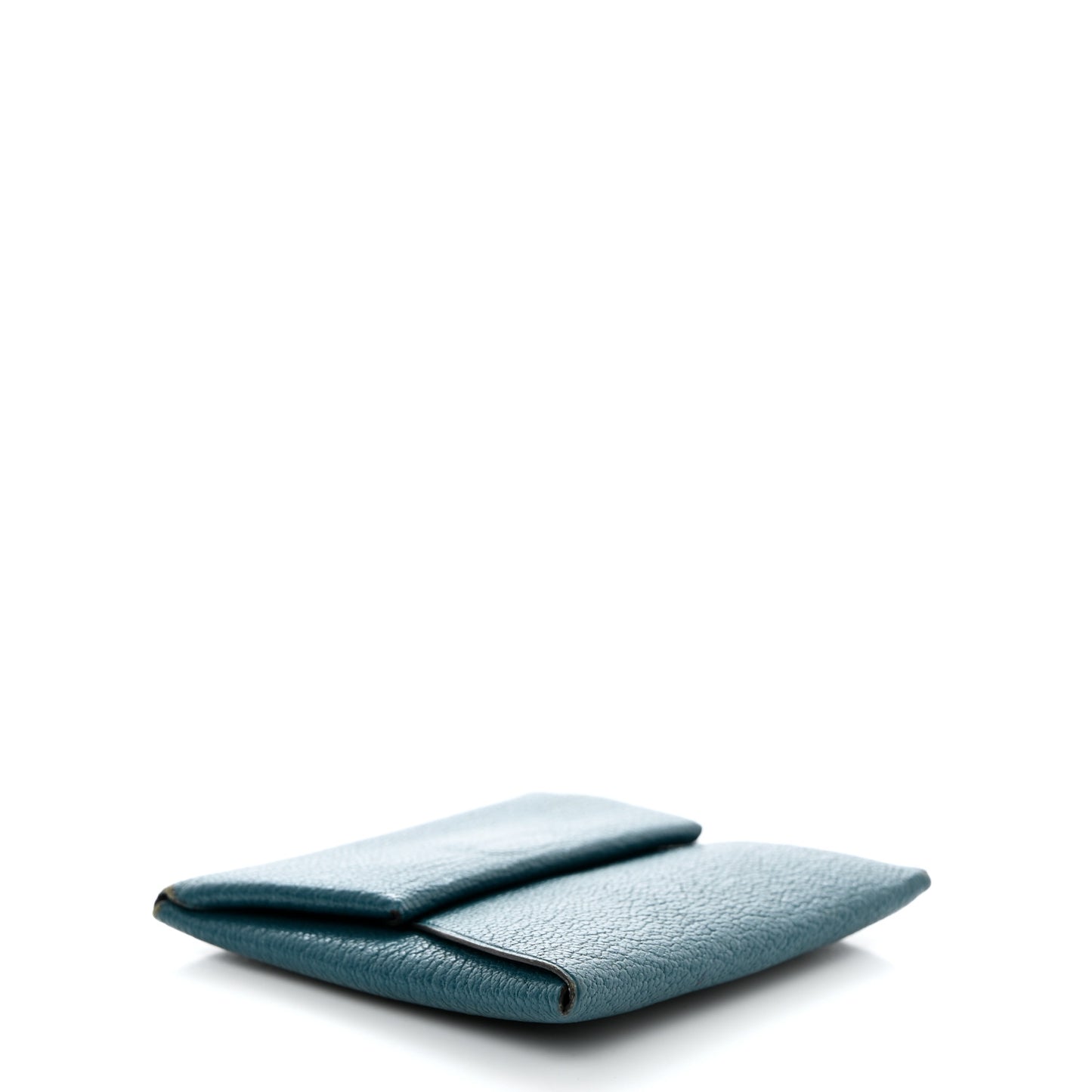 Chevre Mysore Bastia Coin Purse Vert Bosphore