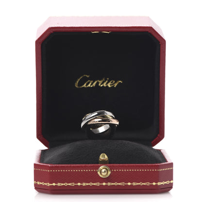 Cartier 18K Pink Yellow White Gold Classic Trinity Ring 52 6 6 of 7