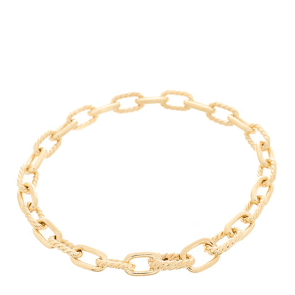 David Yurman 18K Yellow Gold 6mm Madison Classic Chain Bracelet 2 of 3
