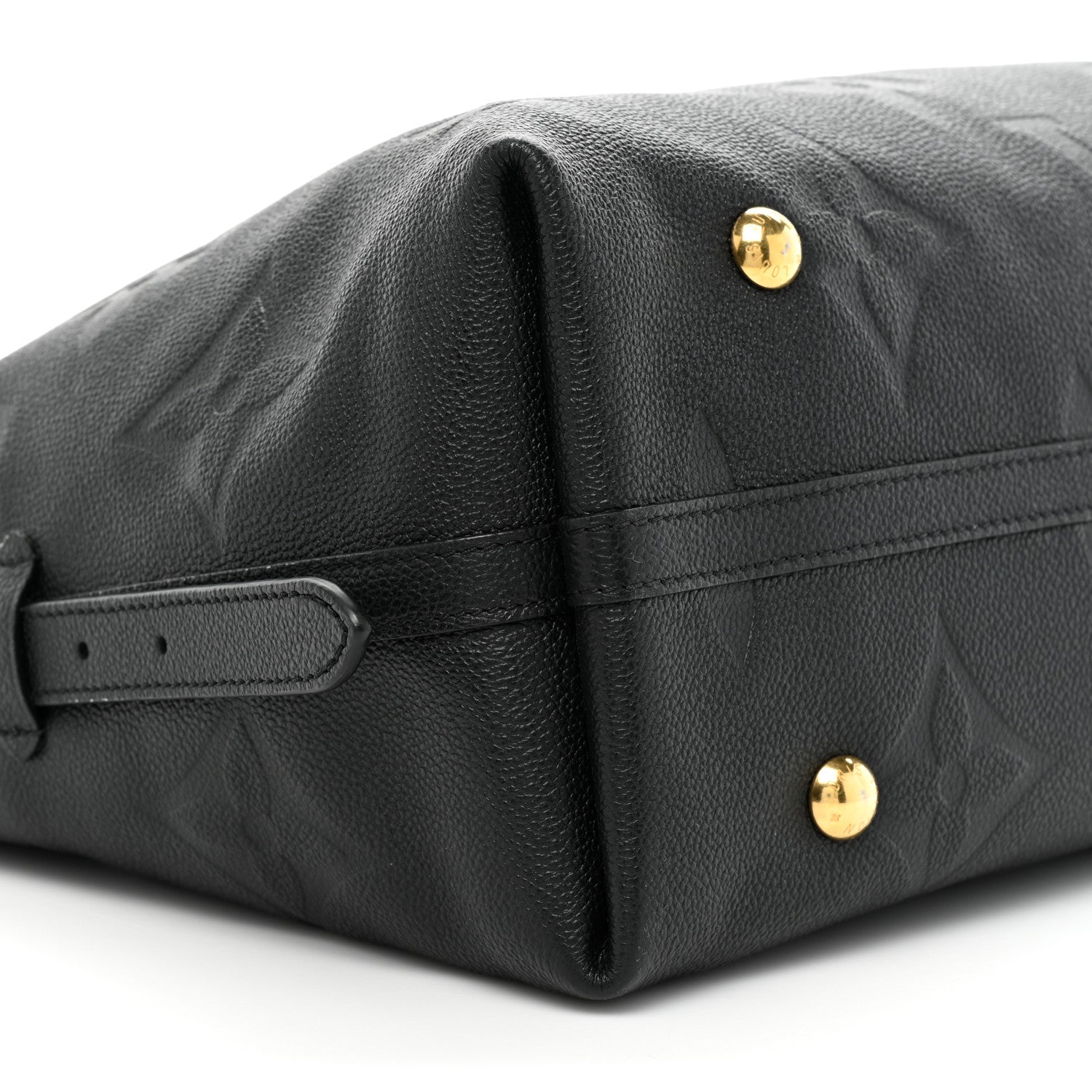 Louis Vuitton Empreinte Monogram Giant CarryAll MM Black 9 of 13