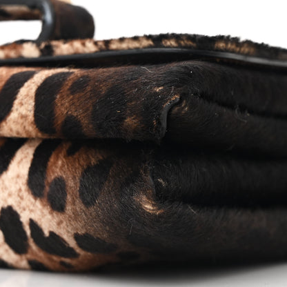 Valentino Garavani Pony Hair Leopard Print Va Va Voom Shoulder Bag 10 of 10