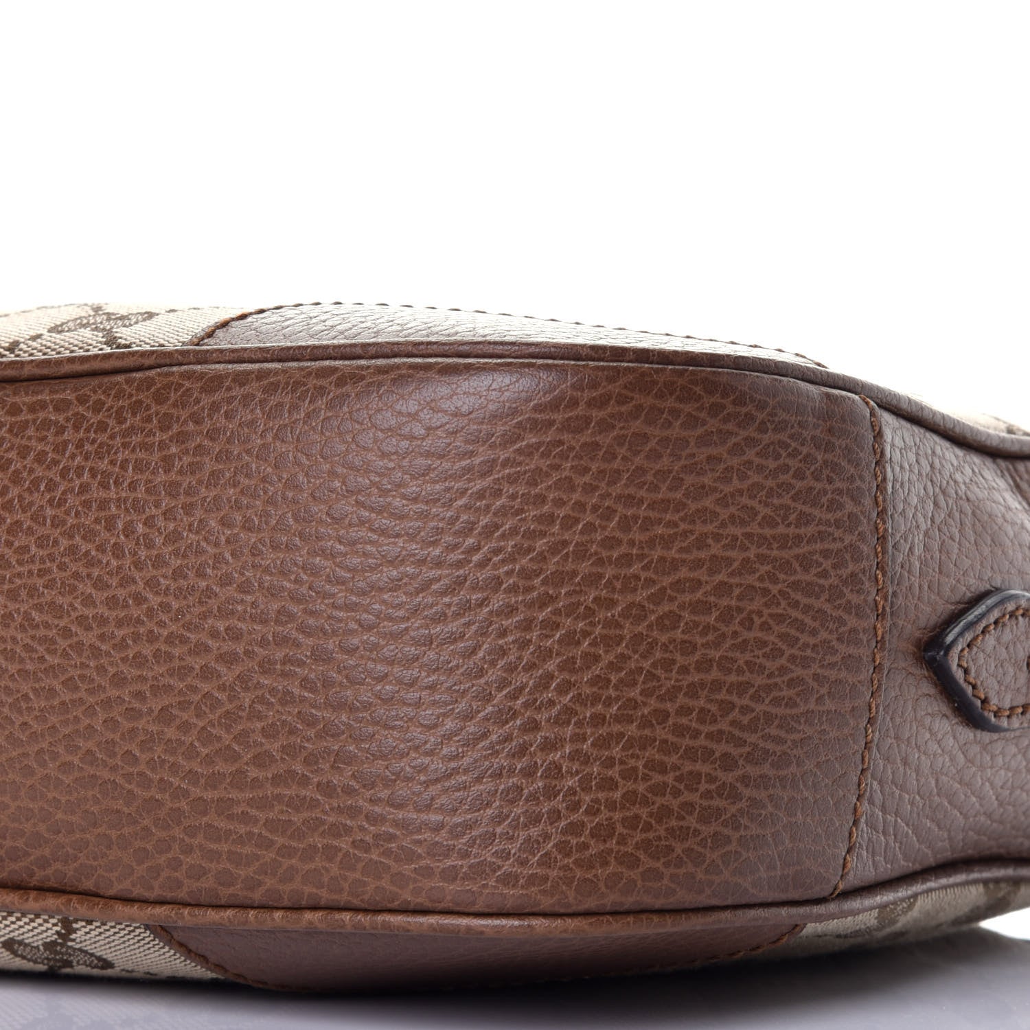 Gucci Monogram Mini Bree Messenger Bag Beige Tabacco 9 of 9