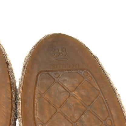 Chanel Lambskin CC Espadrilles 38 Dark Navy 6 of 11