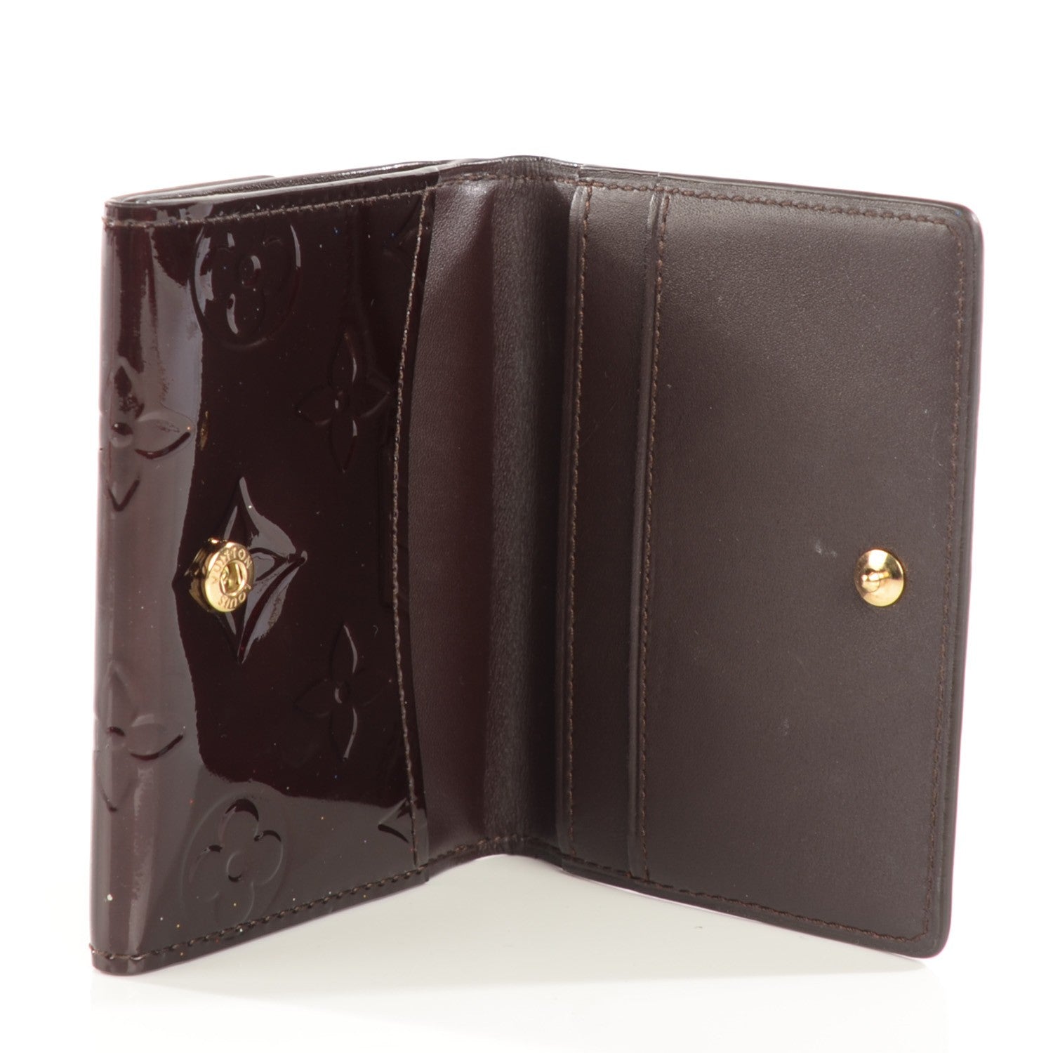 Louis Vuitton Vernis Ludlow Wallet Amarante 5 of 7