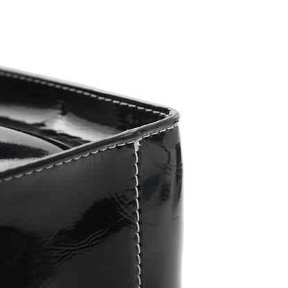 Stella McCartney Eco Alter Patent East West Perforated Tote Black 11 of 12