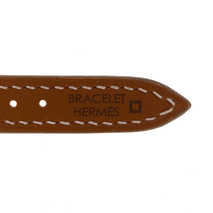 Hermes Matte Alligator 21mm Heure H Hour Watch Strap Rose Pale 3 of 4