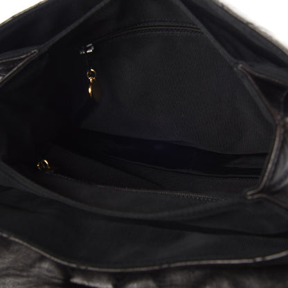 Chanel Lambskin Quilted Backpack Black 5 of 10