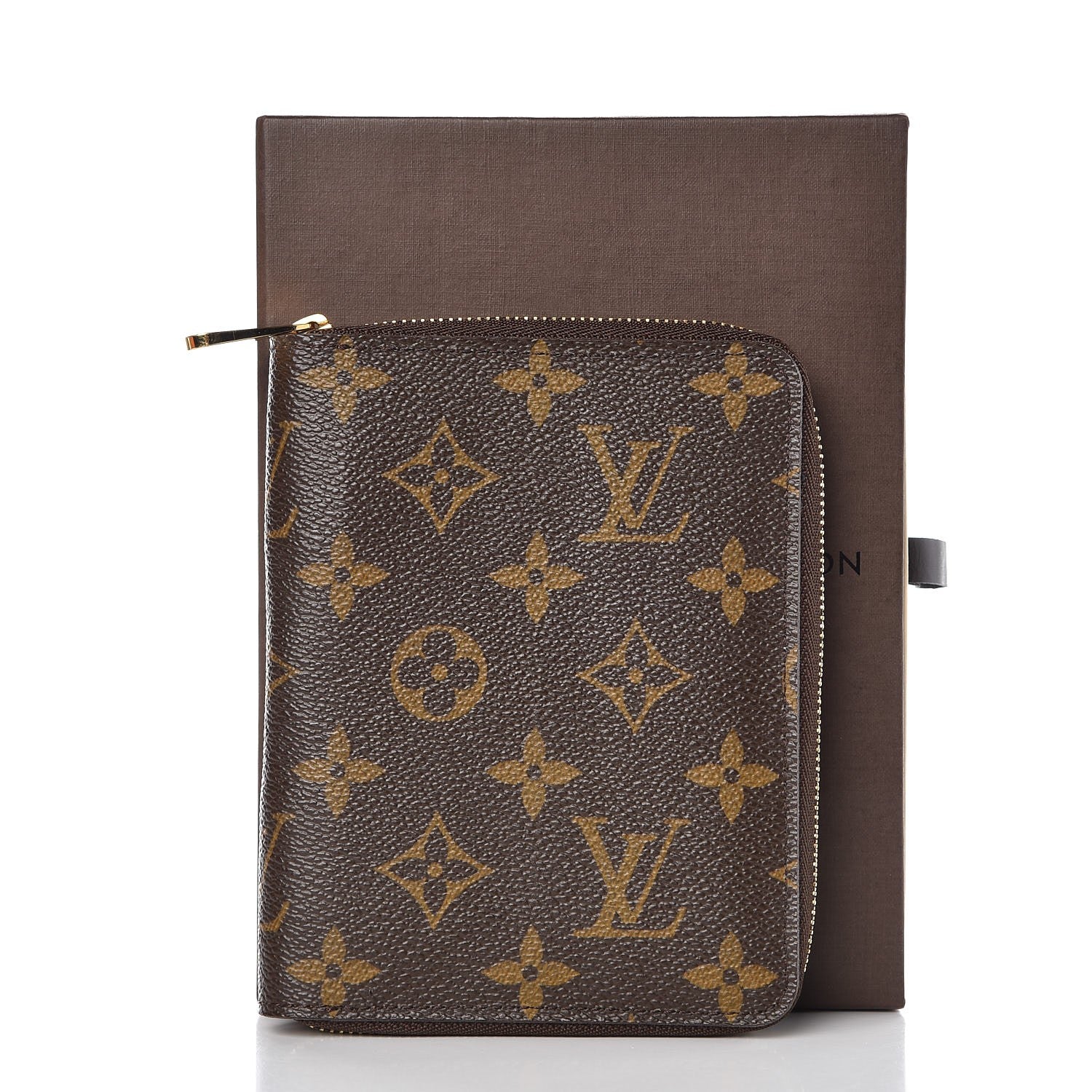 Louis Vuitton Monogram Zipped Passport Holder Wallet 9 of 9