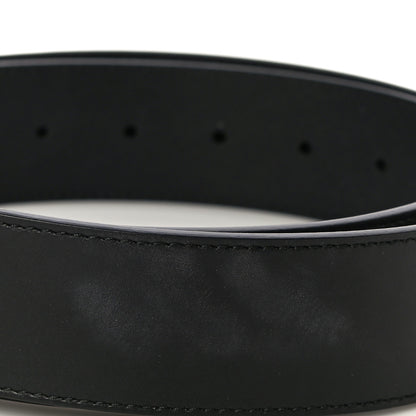 Gucci Moon Calfskin Pearl Double G 40mm Belt 95 38 Black Cream 9 of 9