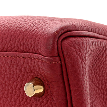 Hermes Togo Kelly Retourne 32 Rubis 12 of 15