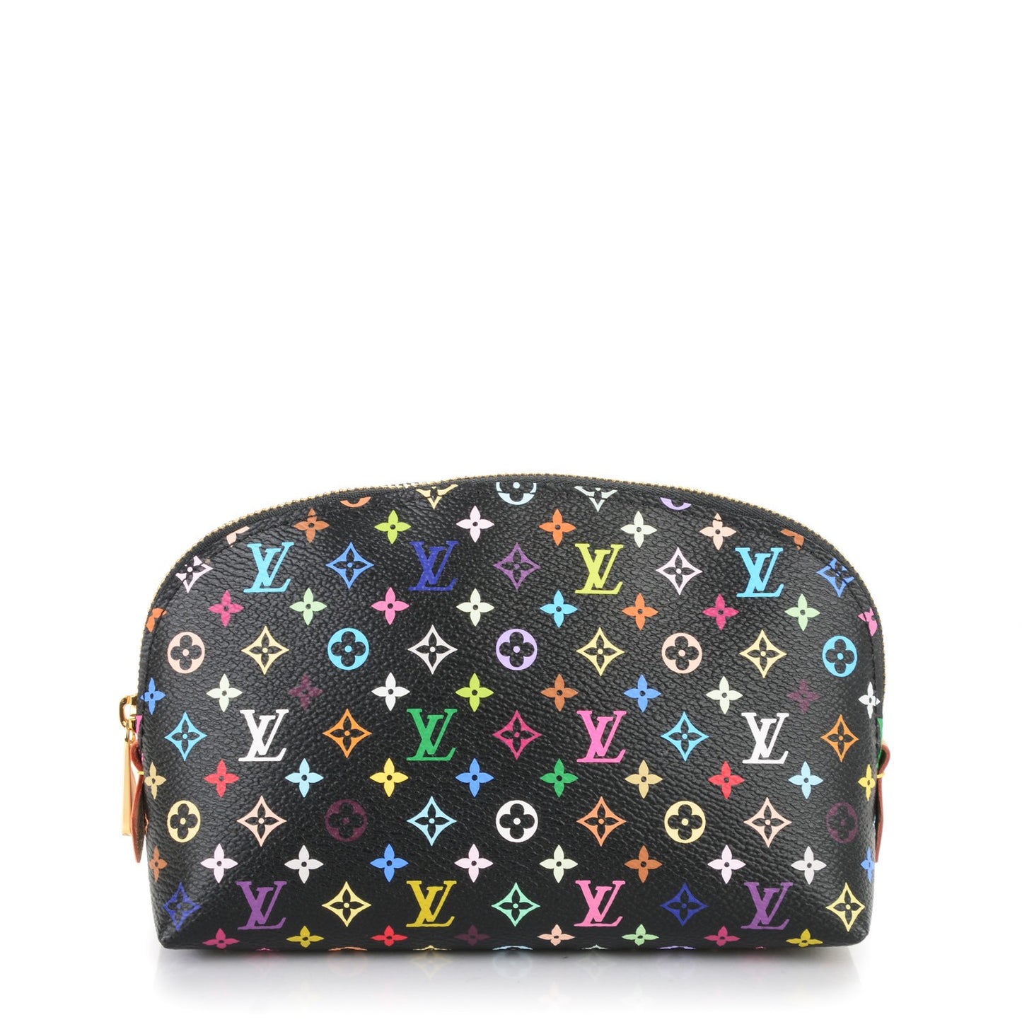 Monogram Multicolor Cosmetic Pouch Black Grenade