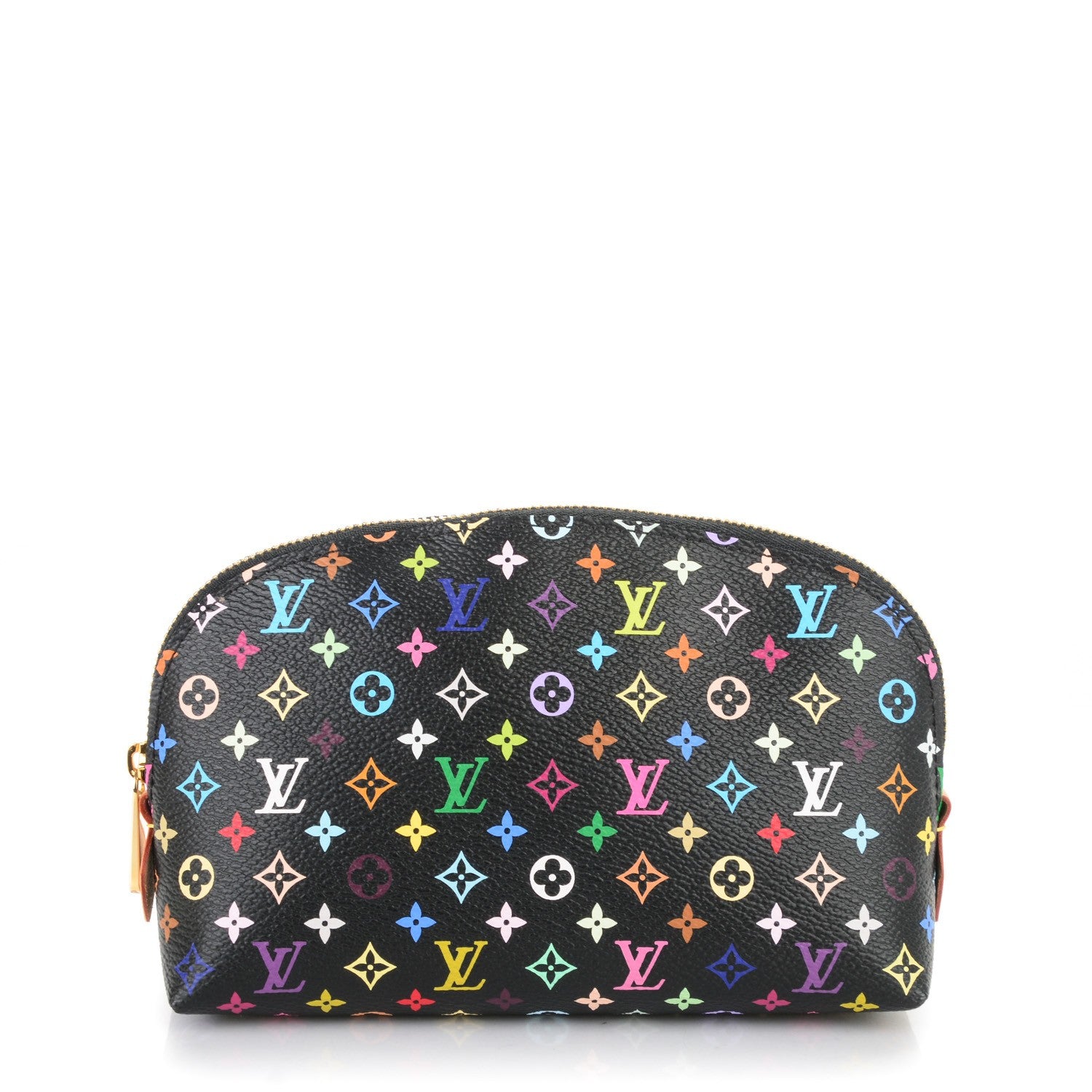 Louis Vuitton Monogram Multicolor Cosmetic Pouch Black Grenade 1 of 7