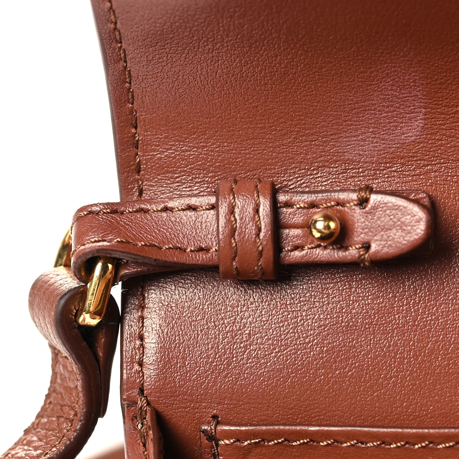 Burberry Grainy Calfskin Vintage Check Wallet With Detachable Strap Archive Beige Tan 12 of 13
