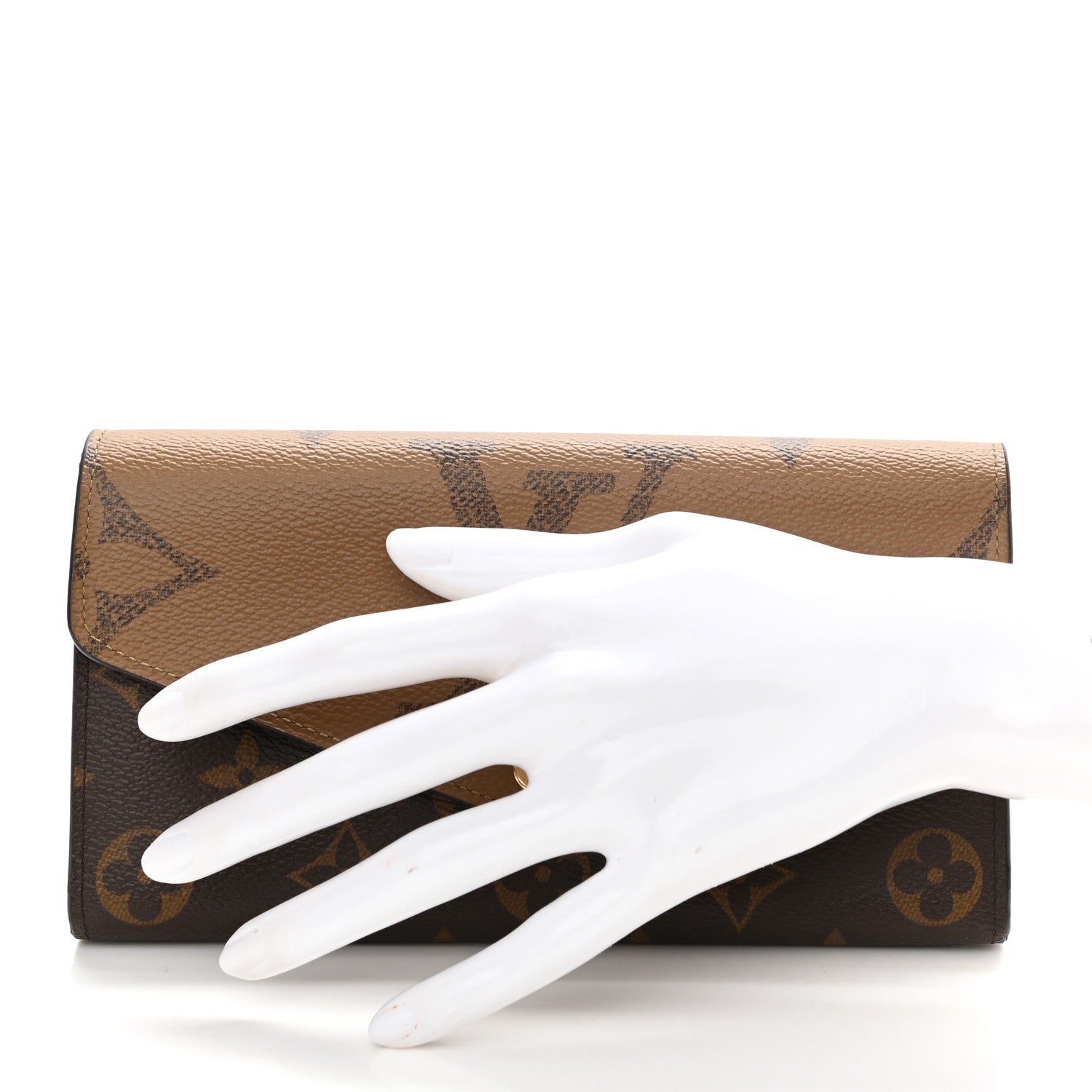 Louis Vuitton Reverse Monogram Giant Sarah Wallet 2 of 7