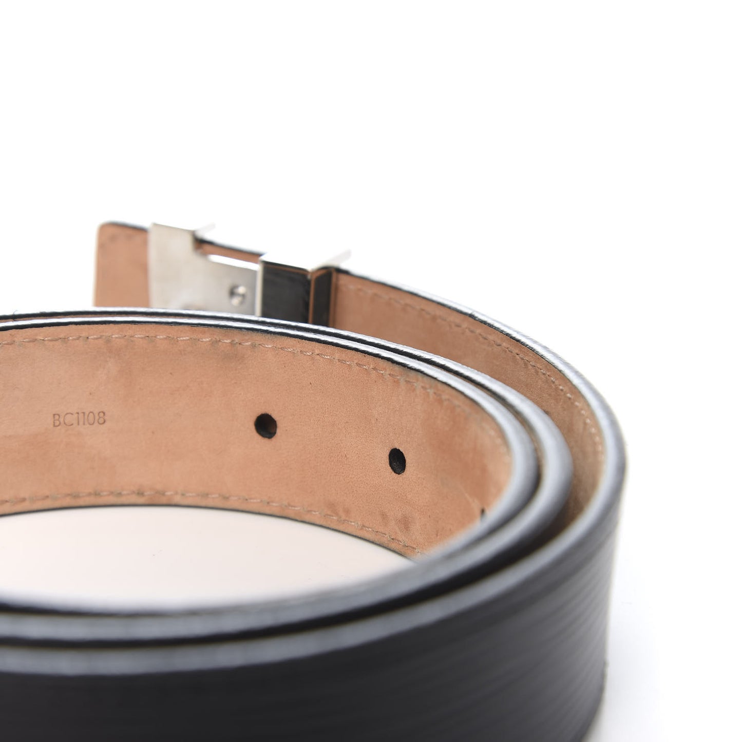 Epi 30mm LV Initiales Belt 80 32 Black
