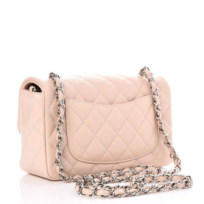 Chanel Caviar Quilted Mini Rectangular Flap Light Pink 3 of 7
