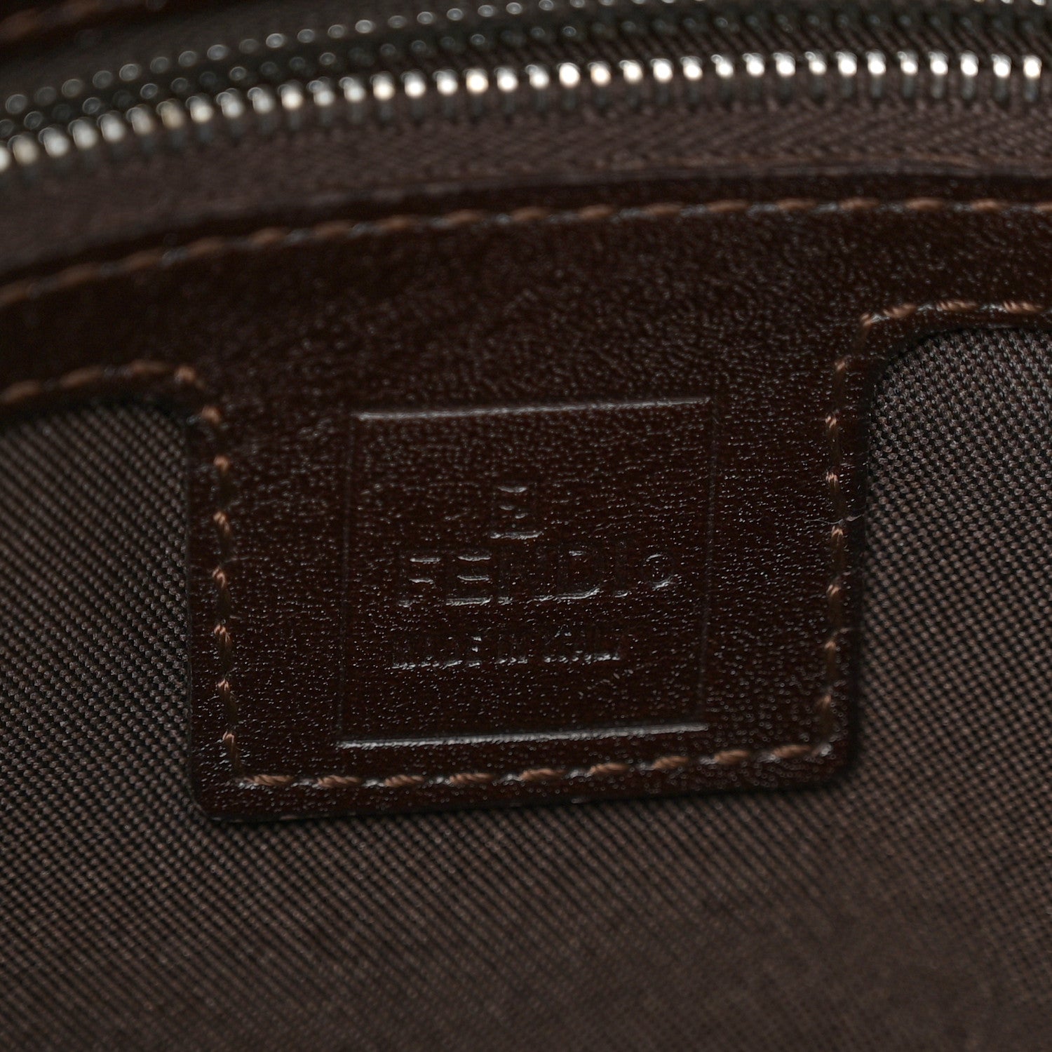 Fendi Zucca Mama Baguette Tobacco 6 of 10