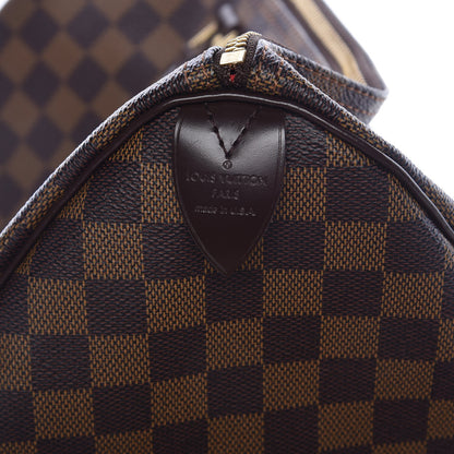 Louis Vuitton Damier Ebene Speedy 35 6 of 12
