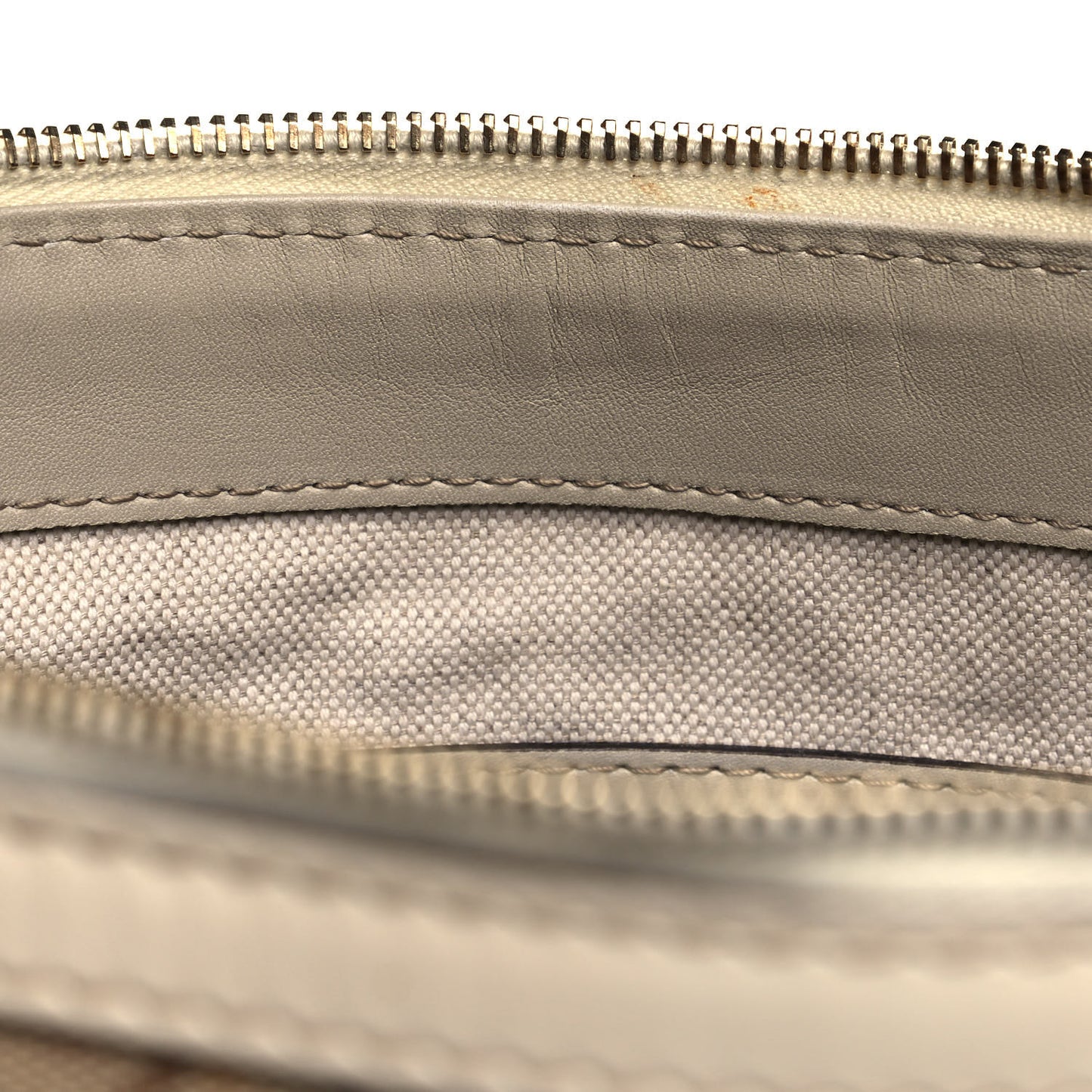 Monogram Web Medium Mayfair Hobo Tote Off White