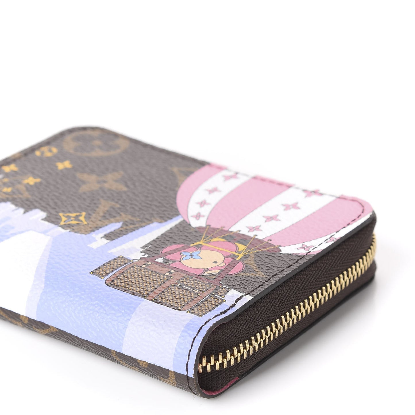 Monogram 2019 Christmas Animation Zippy Coin Purse