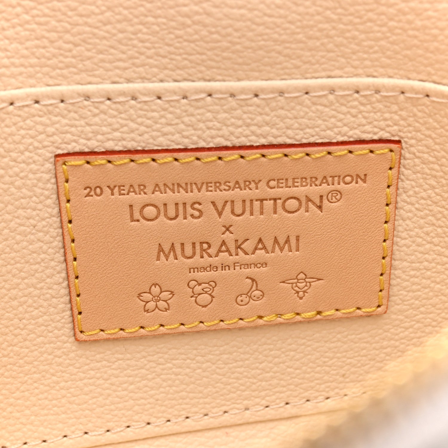 Louis Vuitton LV x TM Monogram Multicolor Cosmetic Pouch PM White 6 of 7