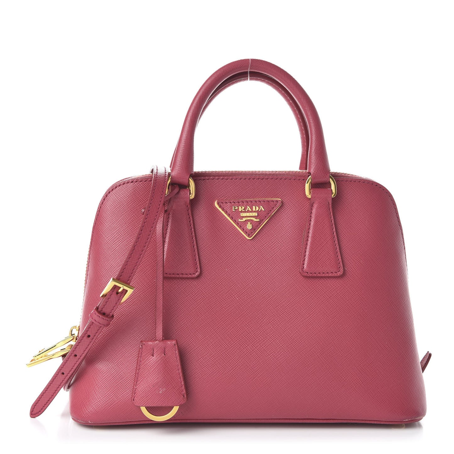 Saffiano Lux Small Promenade Tote Peonia