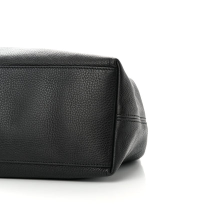 Gucci Pebbled Calfskin Medium Soho Chain Shoulder Bag Black 10 of 11