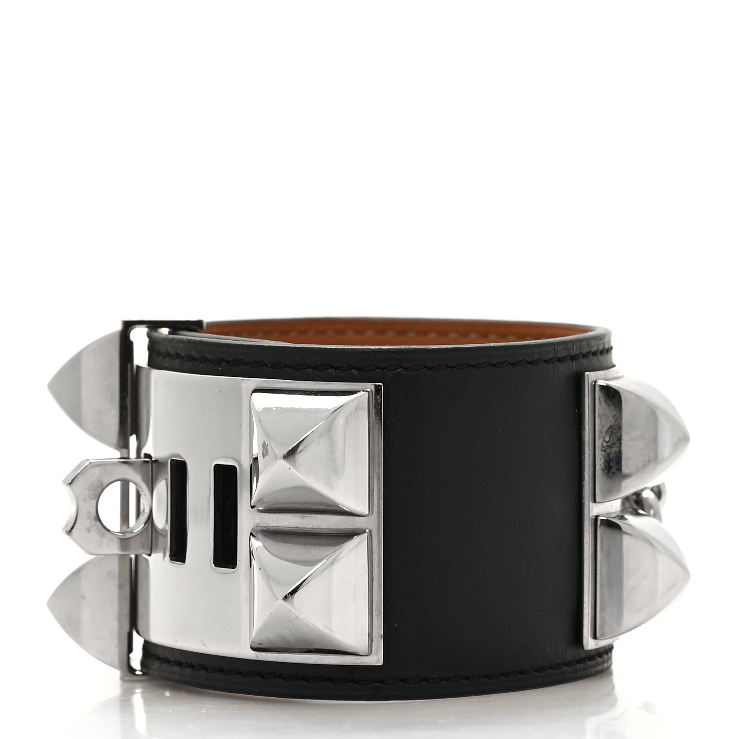 Hermes Chamonix Collier de Chien CDC Bracelet S Black 3 of 5