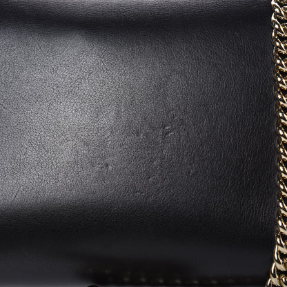 Gucci Smooth Calfskin Small Emily Chain Shoulder Bag Black 11 of 14