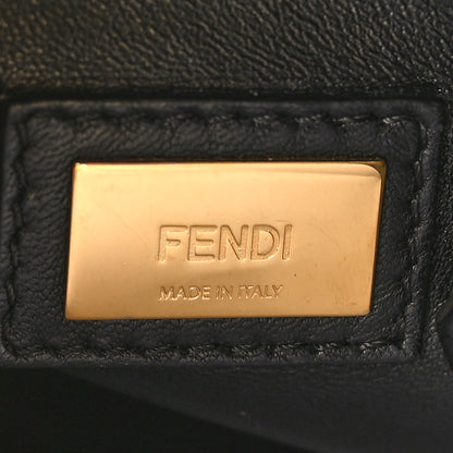 Fendi Nappa Mini Peekaboo Iconic Satchel Black 6 of 8