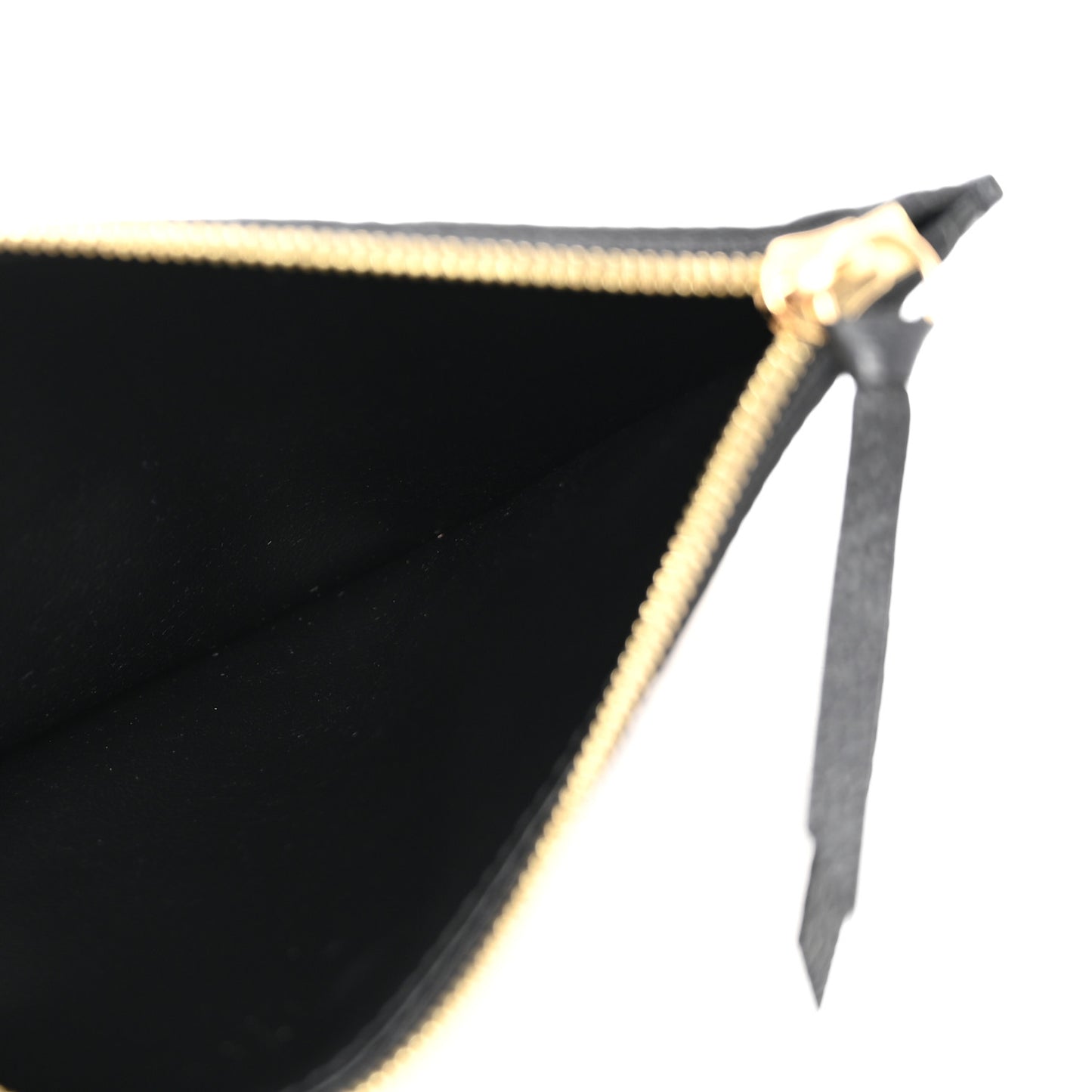 Empreinte Felicie Chain Wallet Zippered Insert Black