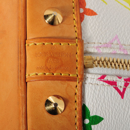 Louis Vuitton Monogram Multicolor Alma White 6 of 10