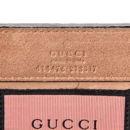 Gucci Calfskin GucciGhost Real Medium XL Tote Black Yellow 7 of 13