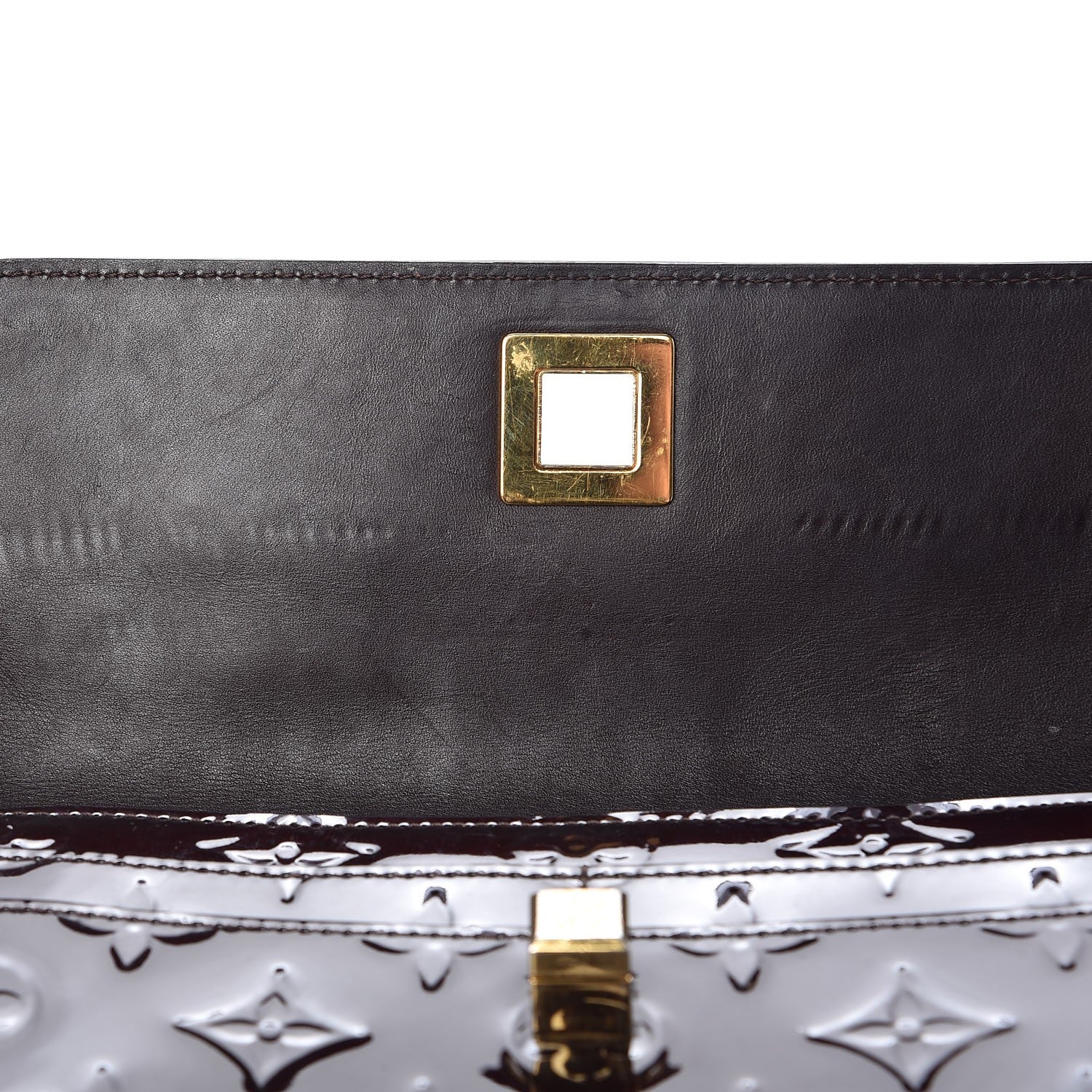 Louis Vuitton Vernis Sarah Noeud Wallet Amarante 9 of 9
