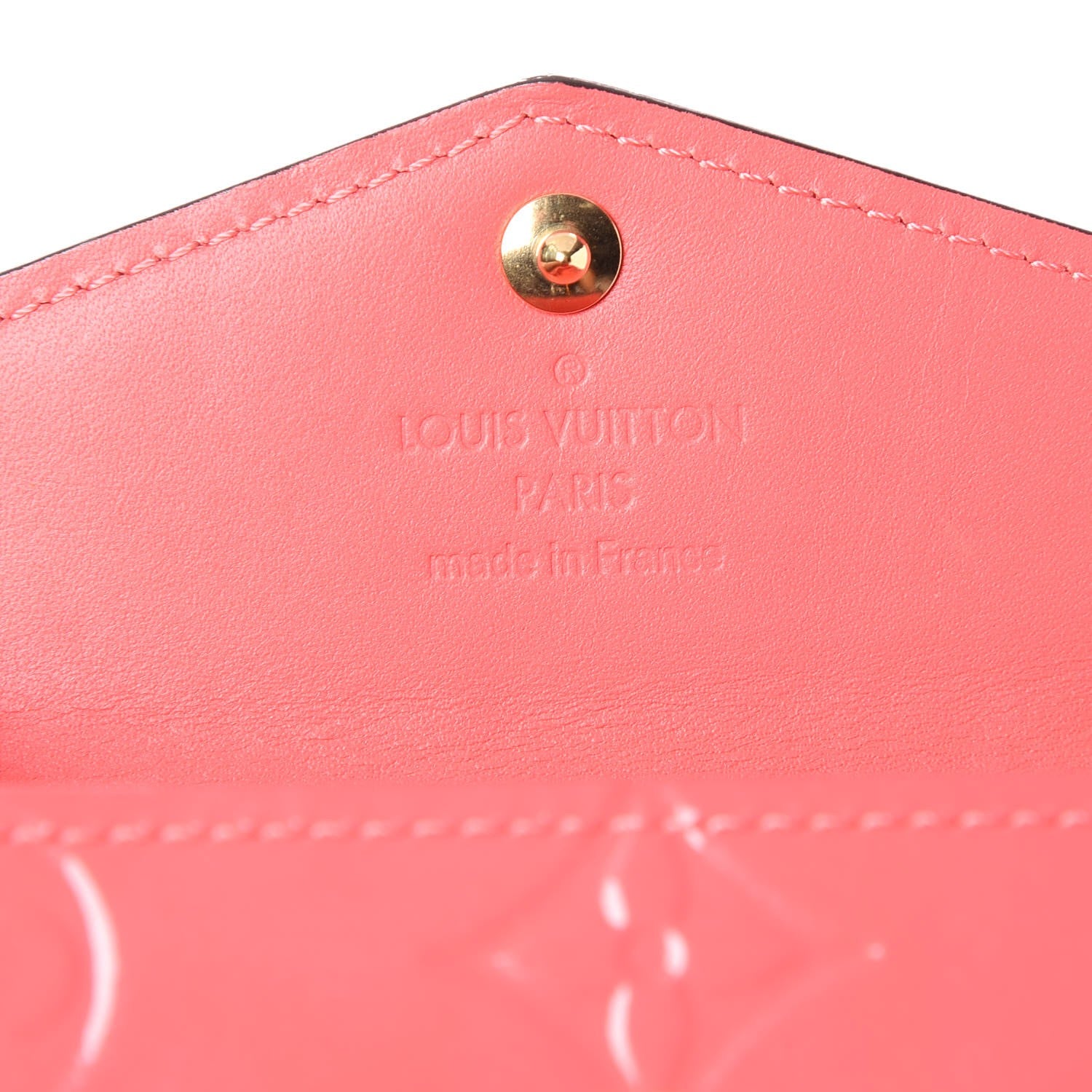 Louis Vuitton Vernis Multicles 4 Key Holder Rose Litchi 7 of 9