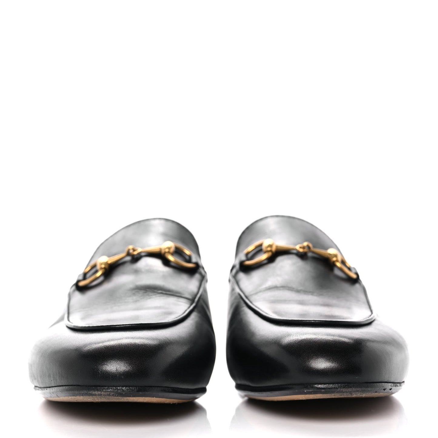 Calfskin Womens Princetown Slippers 37 Black