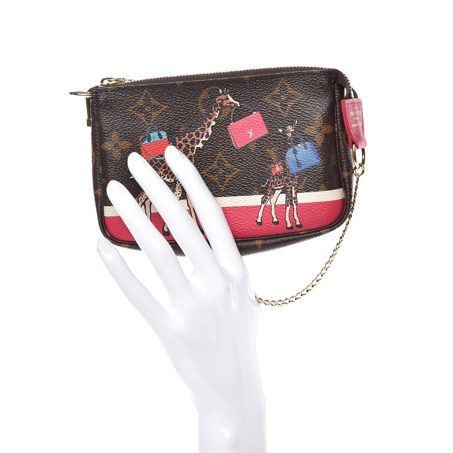 Monogram 2017 Christmas Animation Mini Pochette Accessories