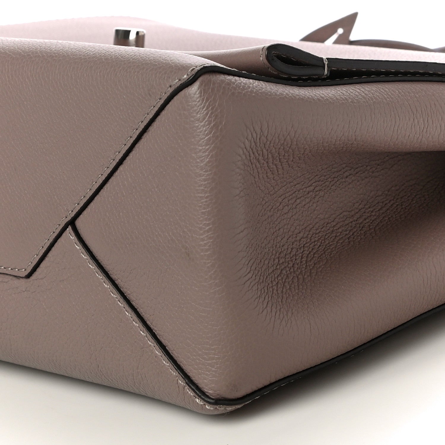 Louis Vuitton Soft Calfskin Lockme II Top Handle Taupe Glace 8 of 9