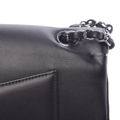 Chanel Calfskin Medium Classic Pure Double Flap Black 18 of 20