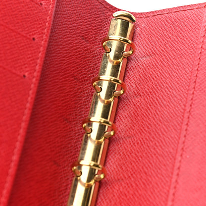 Louis Vuitton Epi Small Ring Agenda Cover Rouge 6 of 10