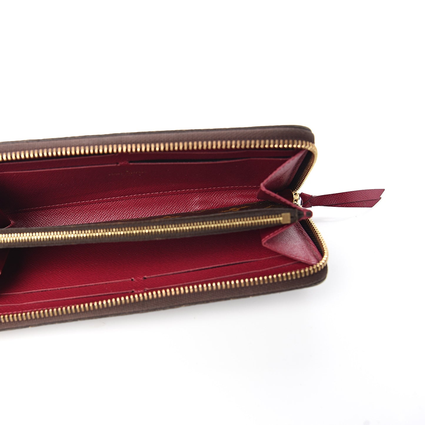 Monogram Clemence Wallet Fuchsia