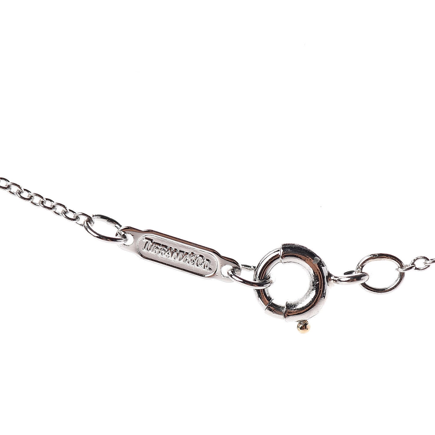 Platinum Diamond Small Cross Pendant Necklace