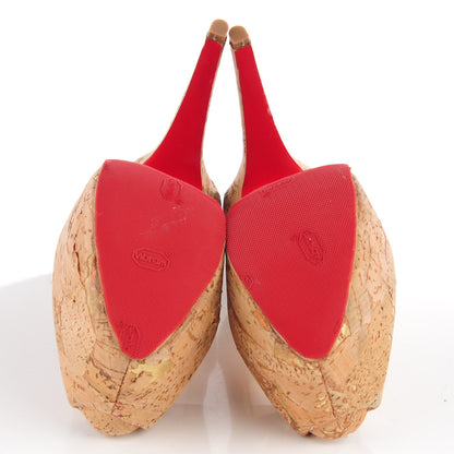 Christian Louboutin Cork Highness 160 Pumps 37 5 of 6