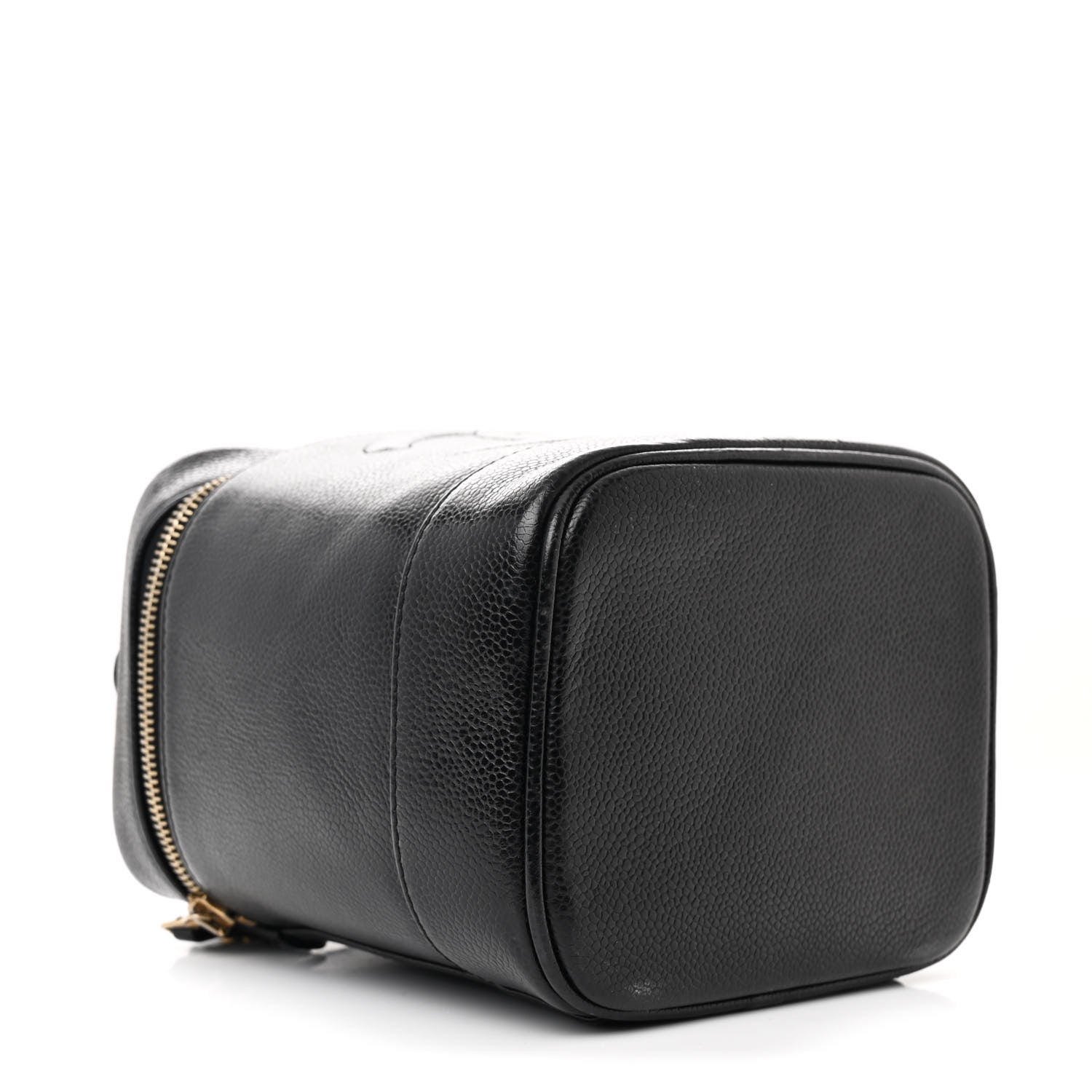 Chanel Caviar Vanity Cosmetic Case Black 4 of 11