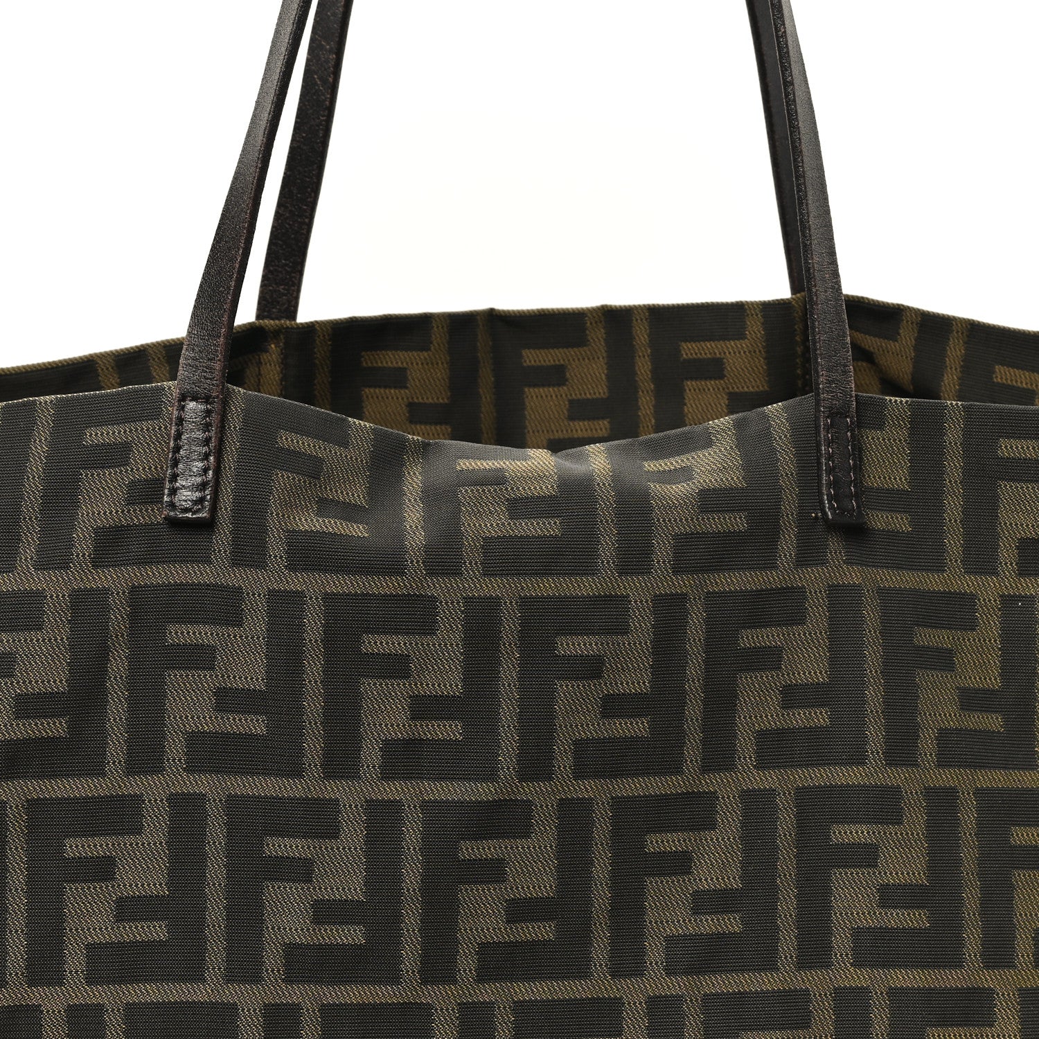 Fendi Zucca Shopping Tote Tobacco 8 of 12