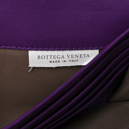 Bottega Veneta Nappa Intrecciato Continental Flap Wallet Peony 6 of 13